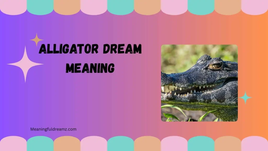 Alligator Dream Meaning