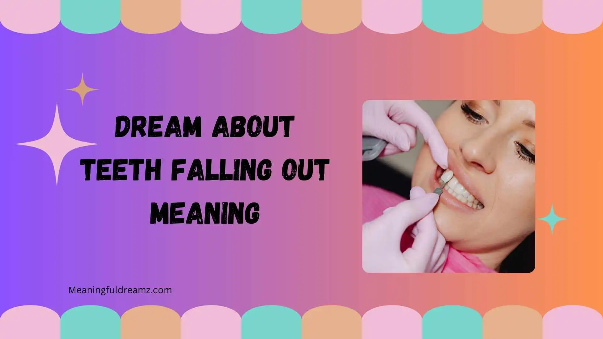 dream about teeth falling out meaning