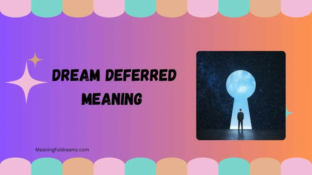 Dream Deferred Meaning Harlem