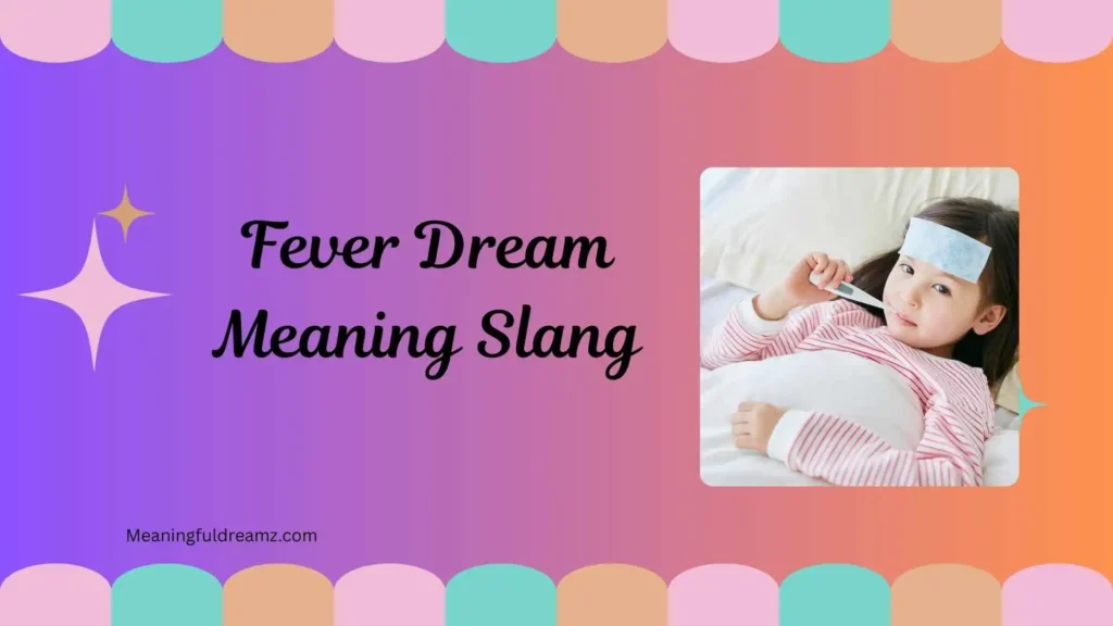 Types / Variations of Fever Dream (Slang Usage)
