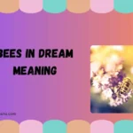 bees in dream meaning