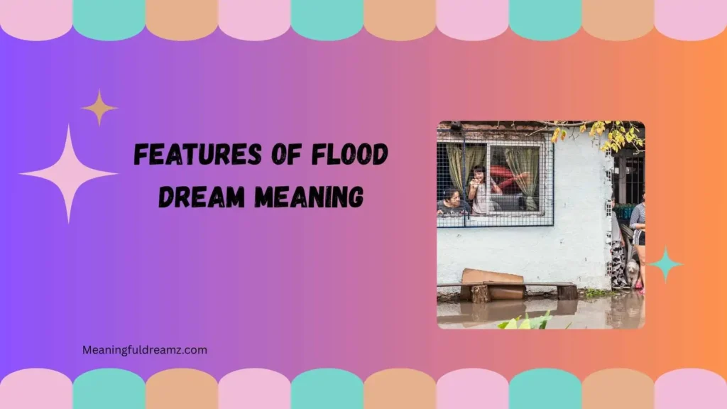 Features of Flood Dream Meaning