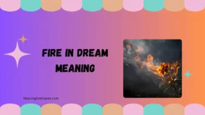 fire in dream meaning
