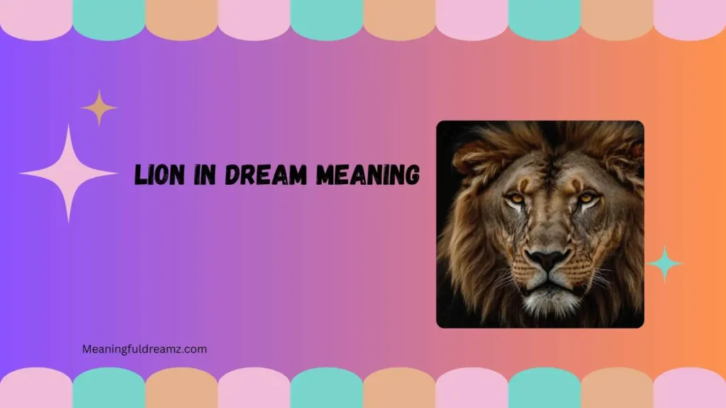 lion in dream meaning