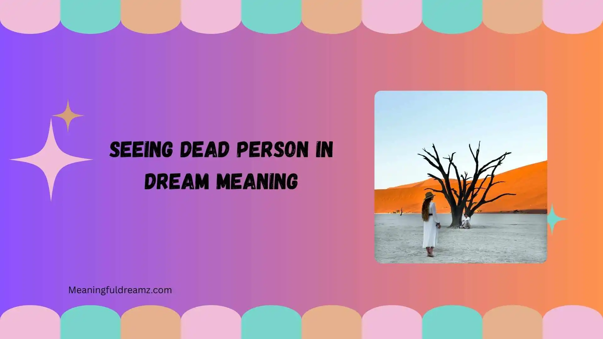 seeing dead person in dream meaning