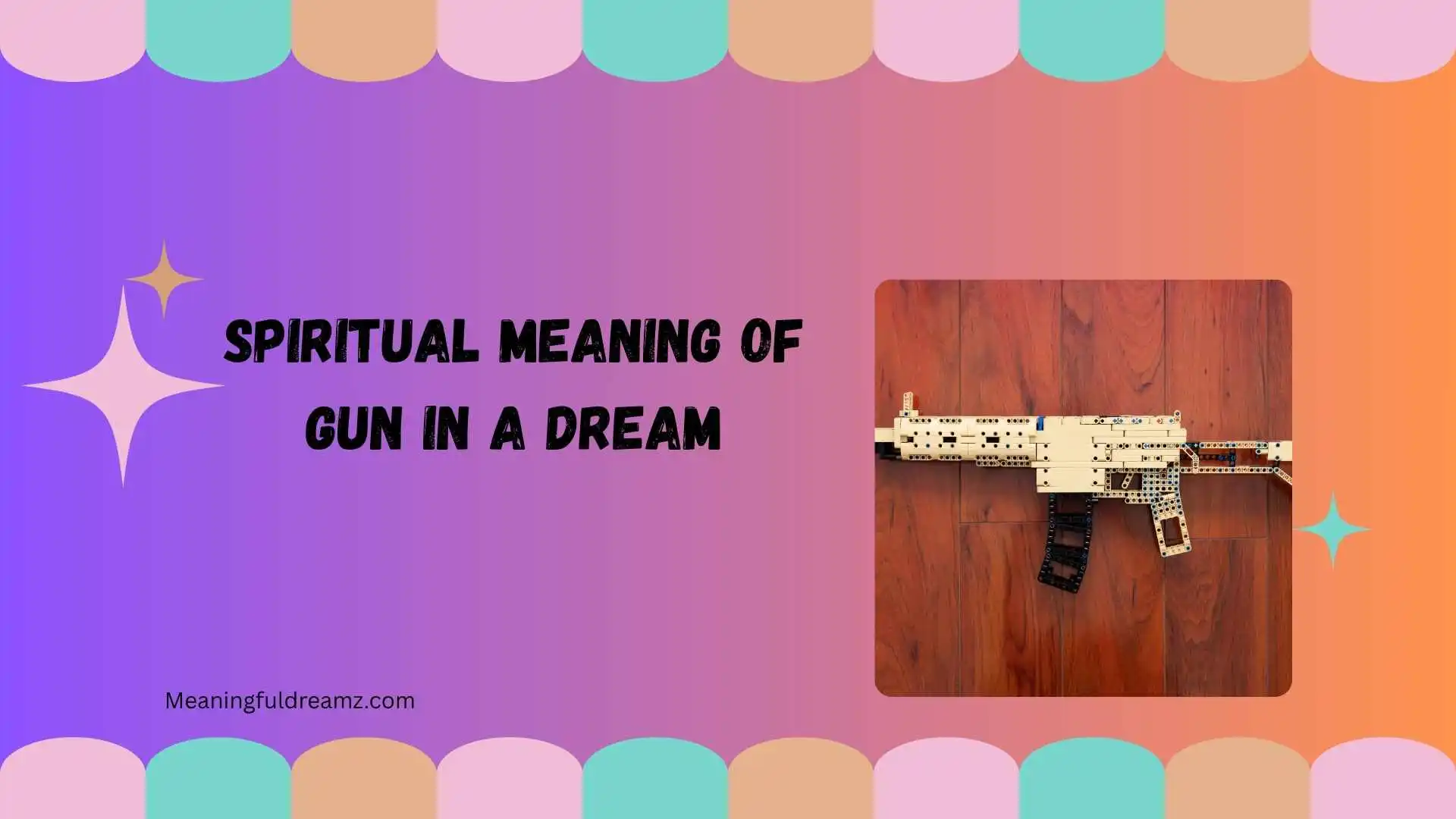 spiritual meaning of gun in a dream