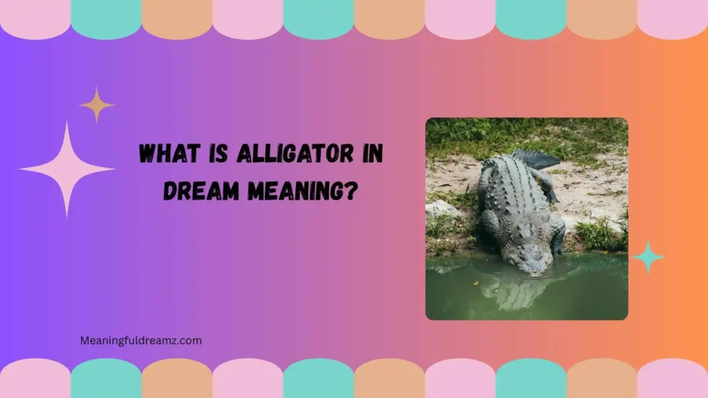What Is Alligator in Dream Meaning?