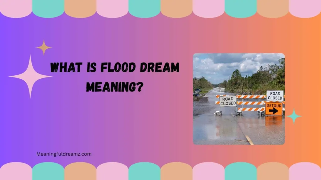 What Is Flood Dream Meaning?