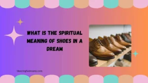 what is the spiritual meaning of shoes in a dream