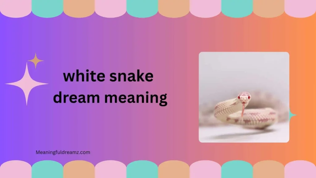 Why Do White Snake Dreams Matter?