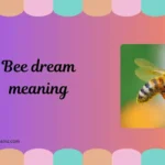 bee dream meaning