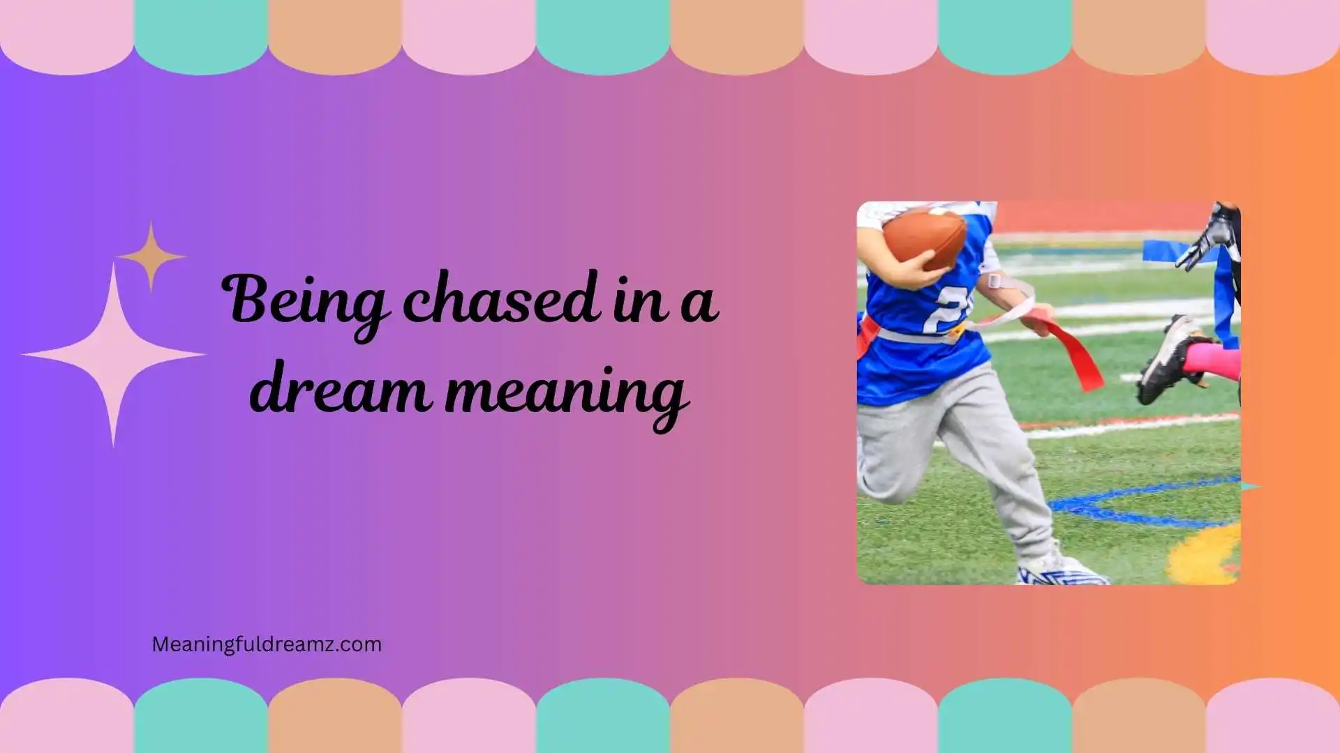 being chased in a dream meaning