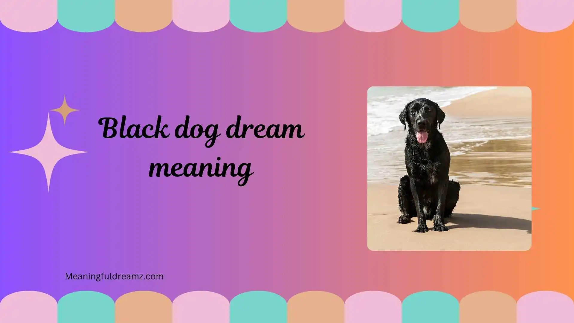 black dog dream meaning