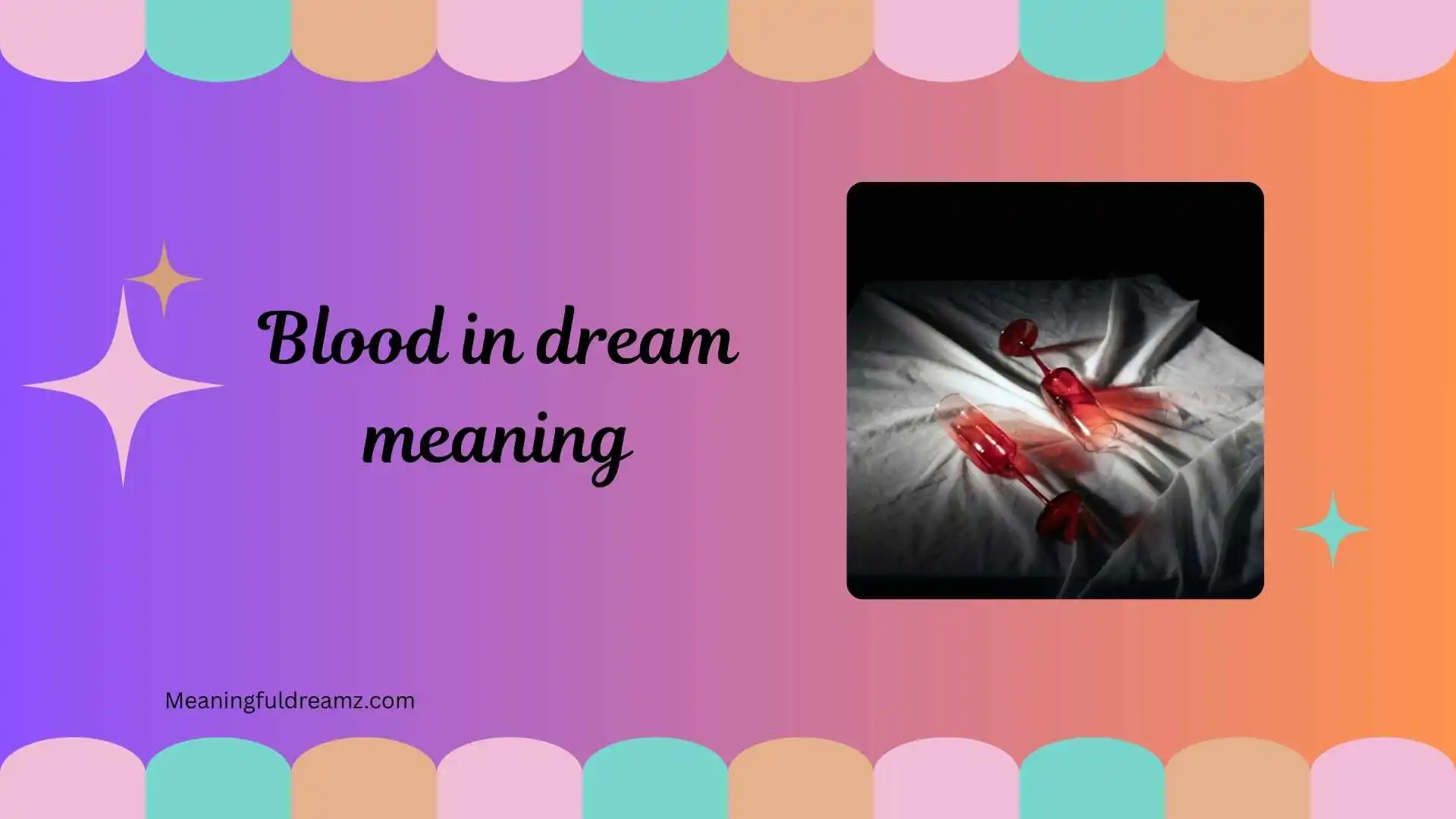 blood in dream meaning