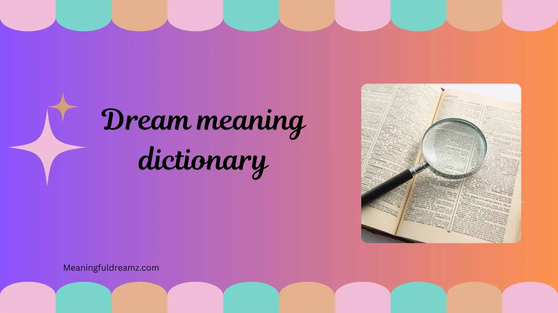 dream meaning dictionary
