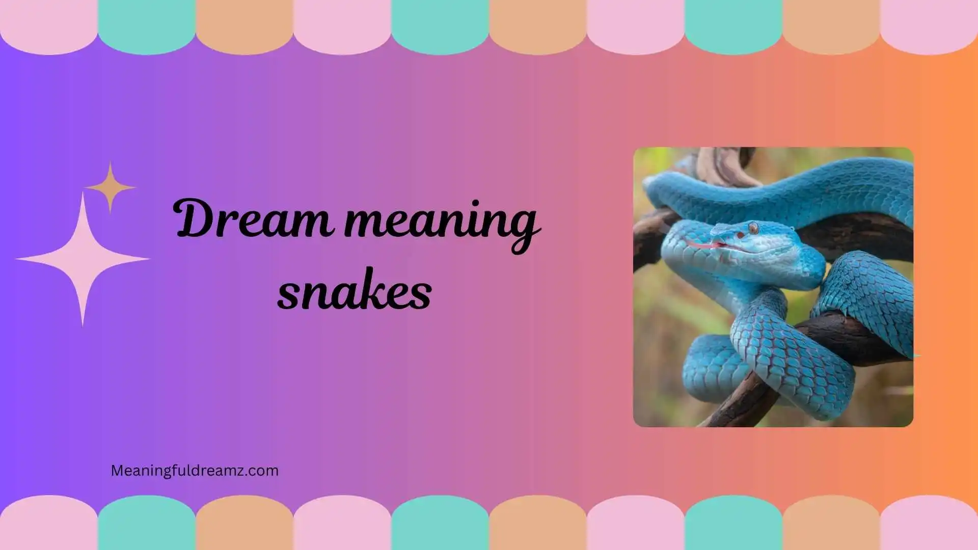 dream meaning snakes