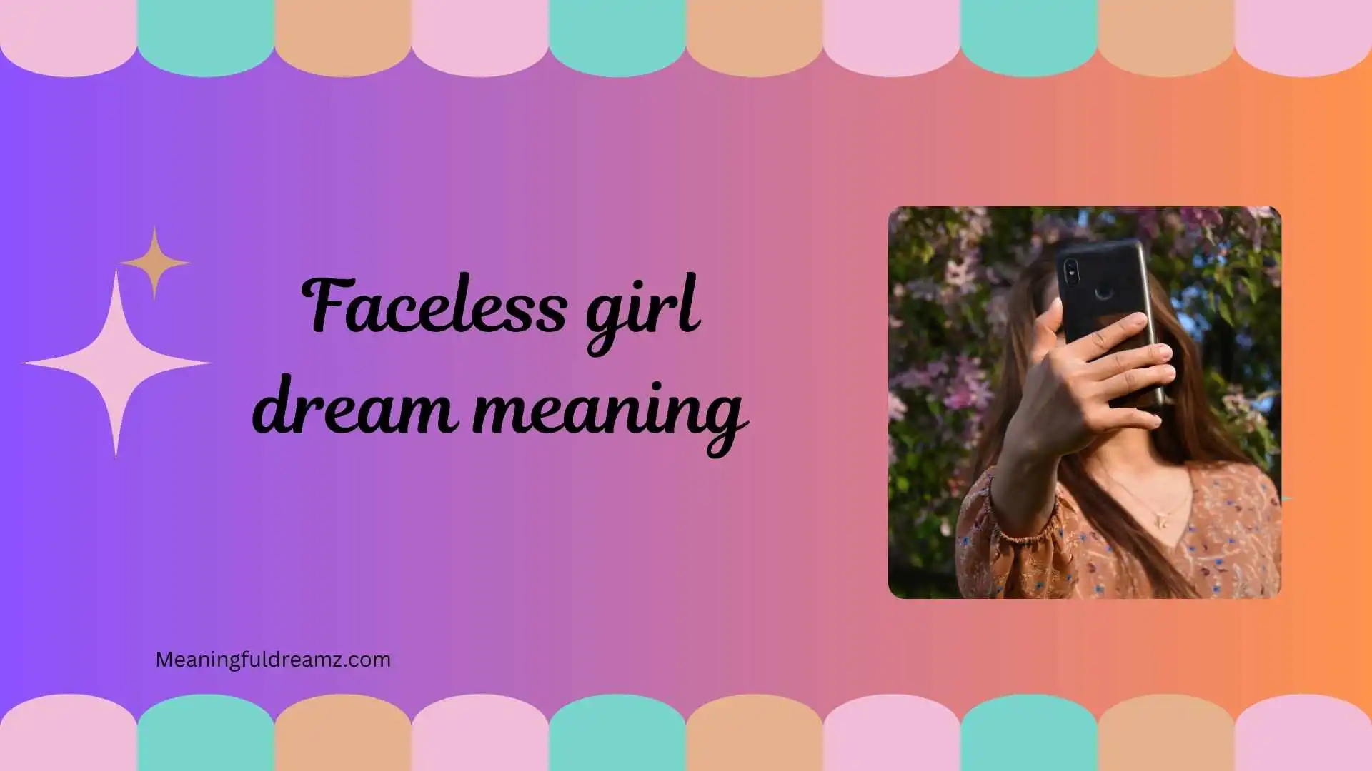 faceless girl dream meaning