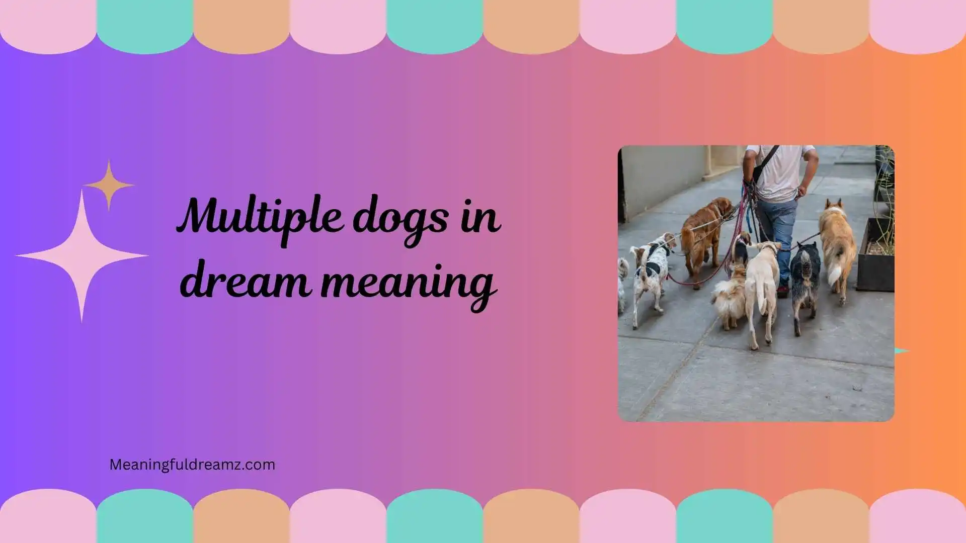 multiple dogs in dream meaning
