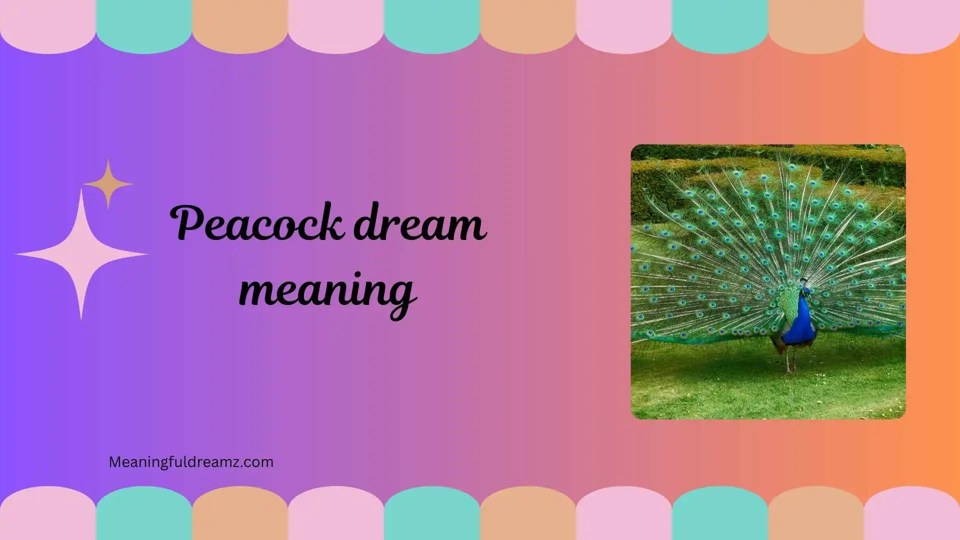 peacock dream meaning