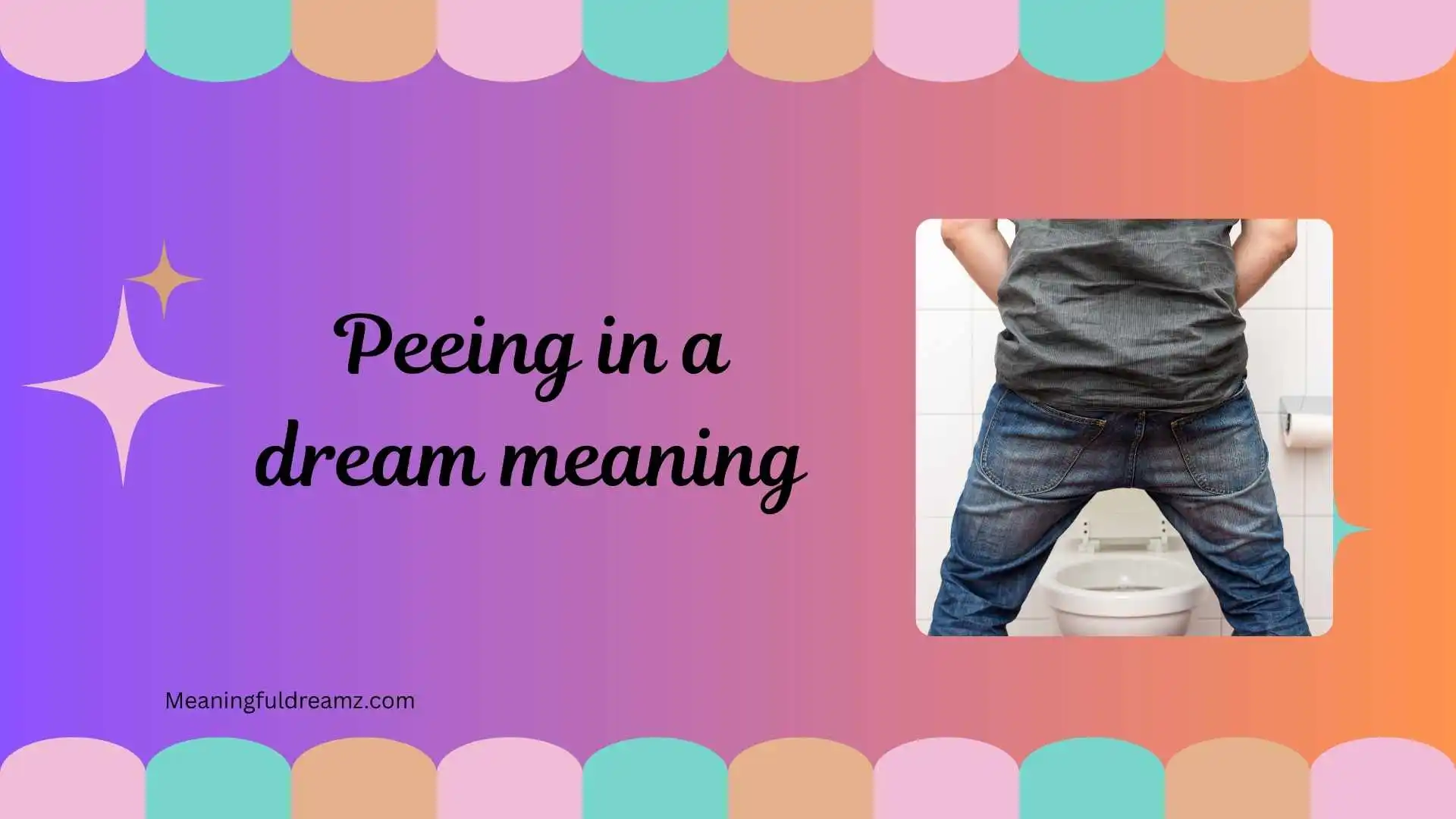 peeing in a dream meaning