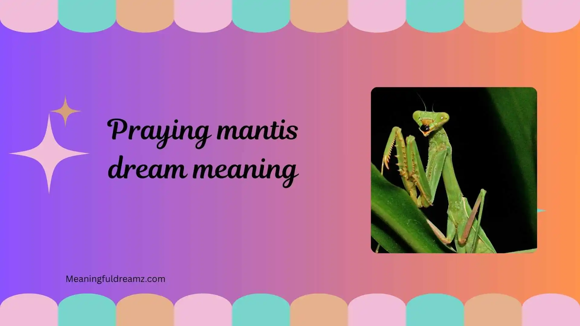 praying mantis dream meaning