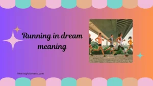running in dream meaning