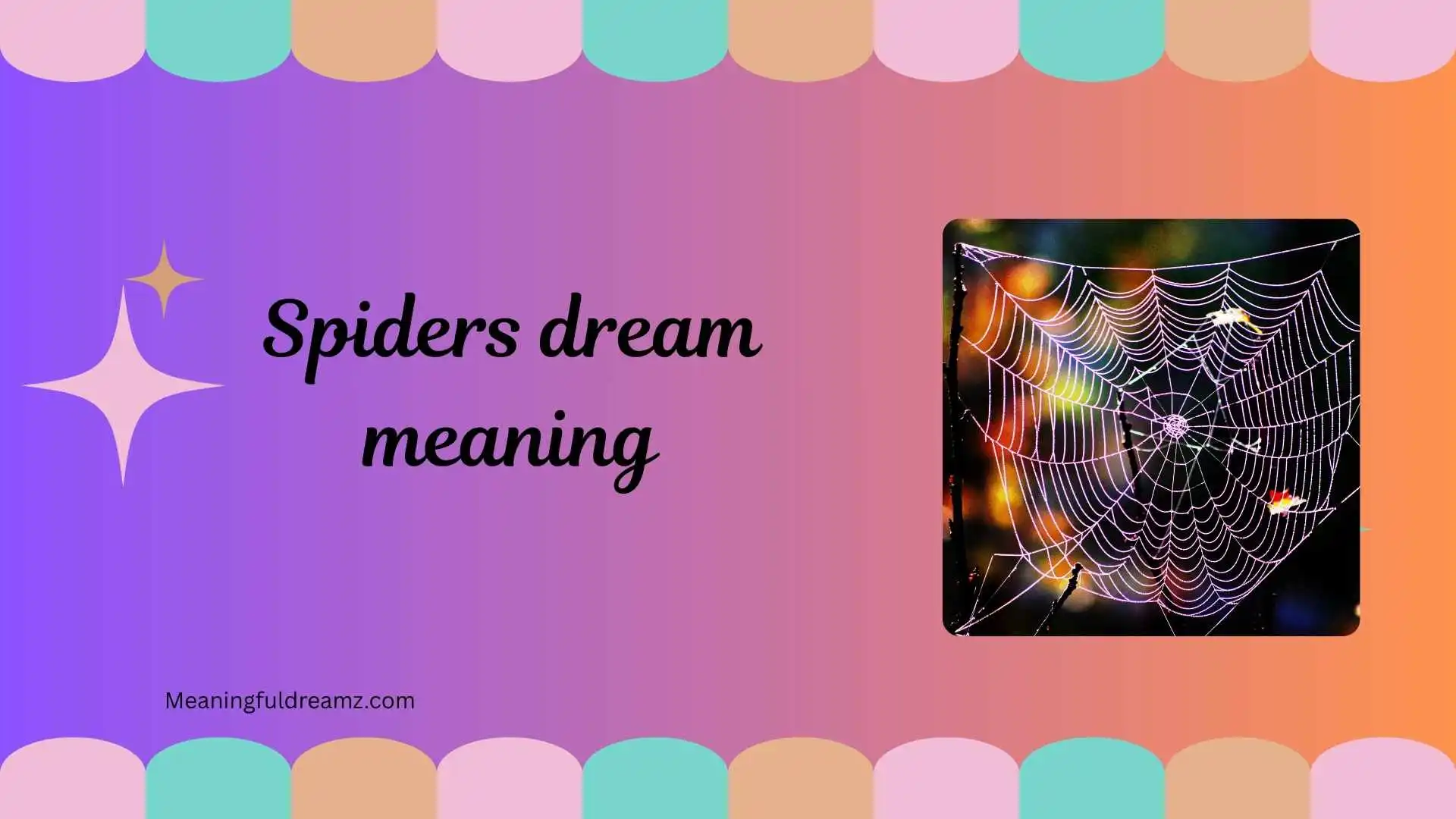 Spiders Dream Meaning