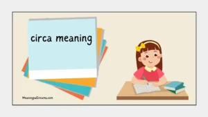 circa meaning