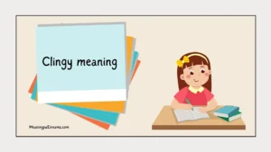 clingy meaning