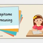 epitome meaning