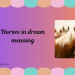 horses in dream meaning