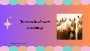 horses in dream meaning