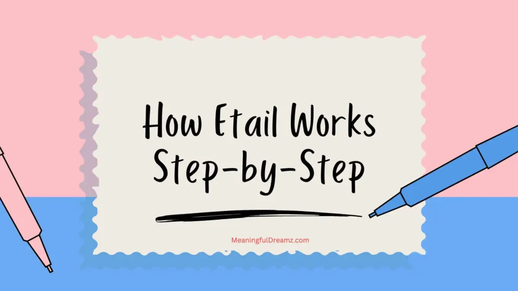 How Etail Works Step-by-Step
