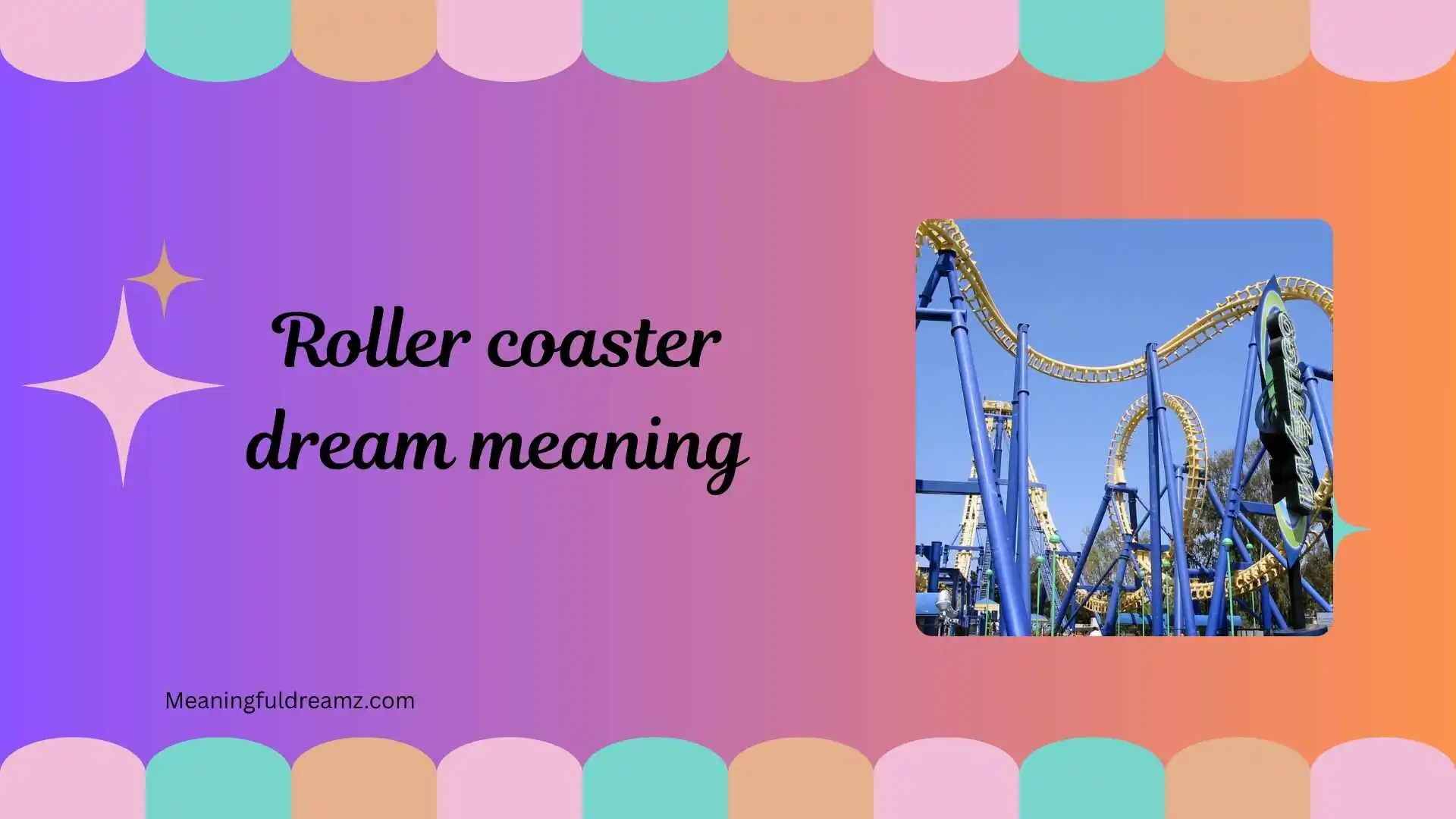 roller coaster dream meaning