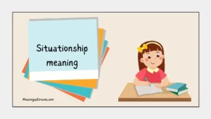 situationship meaning