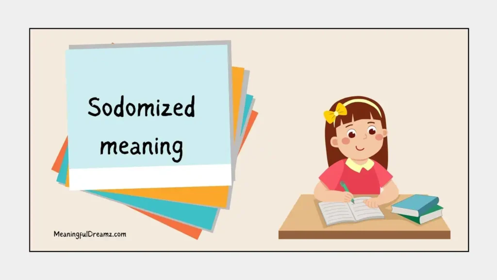 sodomized meaning